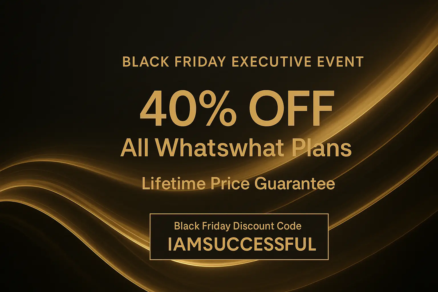 Black Friday 40% Lifetime
